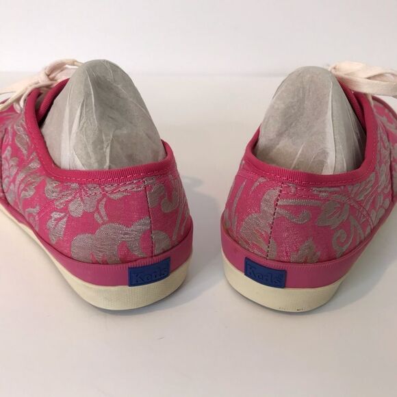 Y2K Glittery Floral Keds sz 6.5 - Picture 7 of 10